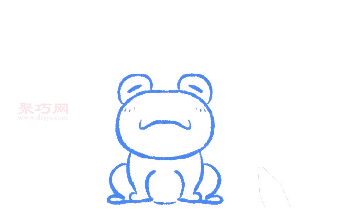 青蛙画法第3步