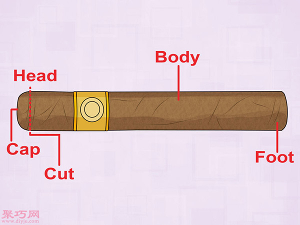 如何剪切雪茄 用双刃雪茄剪剪雪茄图片教程