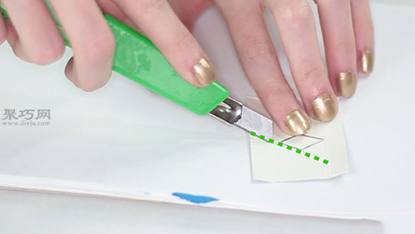 手工制作纸膜纹身教程图解 一起学如何做纹身