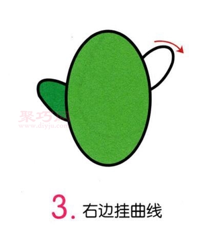仙人球画法第3步