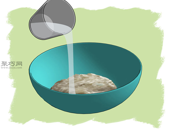 熟石膏和速食土豆泥做老鼠药图解教程 12