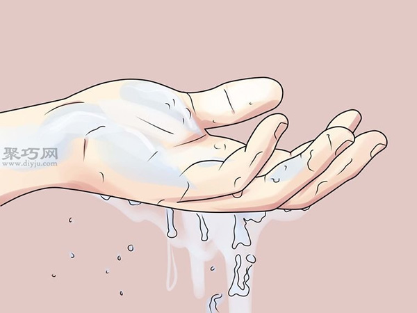 如何用浮石肥皂清除喷漆 清洗身上的喷漆图片教程