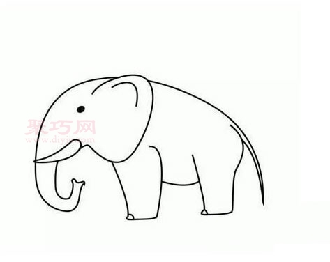 大象画法第5步