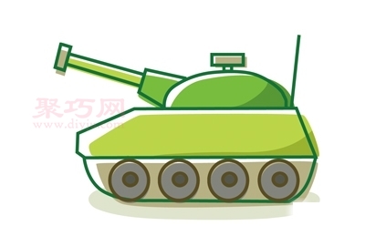 坦克画法第7步