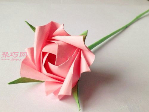 花萼的折法图解 教你如何手工折纸花萼