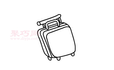 行李箱画法第5步