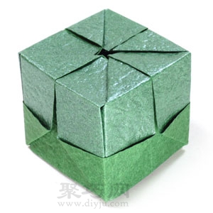 立体方块怎么折？这个立体方块折法教给你