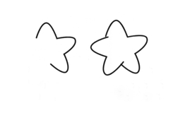 如何画星星好看又简单 一步一步教你星星简笔画画法