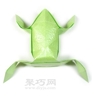 折纸立体青蛙折法步骤