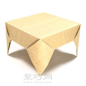 折纸桌子怎么折