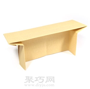 手工折纸吧台桌简单图解