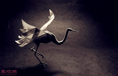 逼真的3D立体折纸欣赏 金鱼、天鹅、鹤、鸟