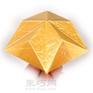 手工折纸3D五角星简单图解