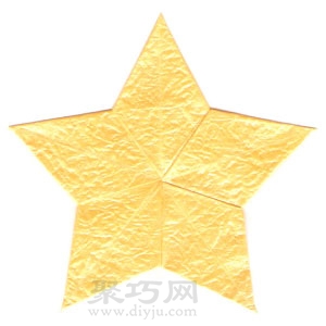折纸五角星图解教程
